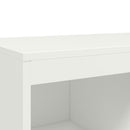 skab 68x39x111,5 cm stål hvid