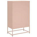 skab 68x39x111,5 cm stål lyserød