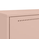 skab 68x39x111,5 cm stål lyserød