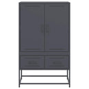 skab 68x39x111,5 cm stål antracitgrå