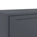 skab 68x39x111,5 cm stål antracitgrå