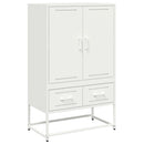 skab 68x39x111,5 cm stål hvid