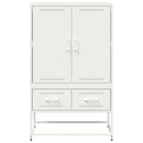 skab 68x39x111,5 cm stål hvid