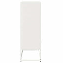 skab 68x39x111,5 cm stål hvid