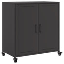 skab 68x39x72 cm stål sort