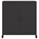 skab 68x39x72 cm stål sort