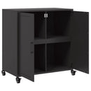 skab 68x39x72 cm stål sort