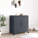 skab 68x39x72 cm stål antracitgrå