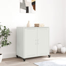 skab 68x39x72 cm stål hvid