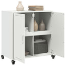 skab 68x39x72 cm stål hvid
