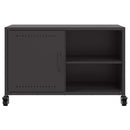 tv-bord 68x39x43,5 cm stål sort