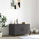 sofabord 68x50x43,5 cm stål sort