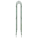 espalier til klatreplanter 181x31x182,5 cm U-ramme stål