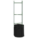 plantestativer med planteposer 2 stk. 116 cm stål og PP