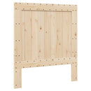sengeramme med sengegavl 90x200 cm massivt fyrretræ
