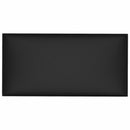 Væghovedgærde 12 stk. 30 x 15 cm Sort Stof