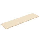 Væghovedgærde 12 stk. 60 x 15 cm Creme Stof