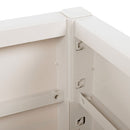 plantekasse 80x36x35 cm PP hvid