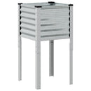 haveplantekasse 45x45x88 cm galvaniseret stål
