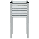 haveplantekasse 45x45x88 cm galvaniseret stål