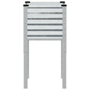 haveplantekasse 45x45x88 cm galvaniseret stål
