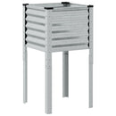 haveplantekasse 45x45x88 cm galvaniseret stål