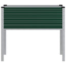 haveplantekasse grøn 100x45x90 cm stål