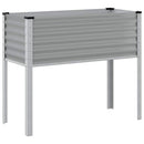 plantekasse 100x45x90 cm stål grå