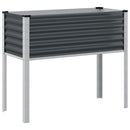 havekrukke antracit 100x45x90 cm stål
