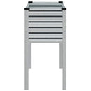 haveplantekasse 100x45x90 cm galvaniseret stål