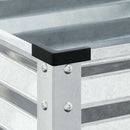 haveplantekasse 100x45x90 cm galvaniseret stål