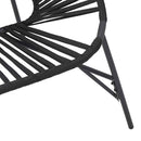 havestolssæt 3 stk. polyrattan sort
