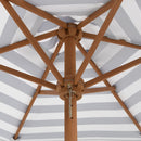 picnicbord til 4 børn m. parasol massivt grantræ