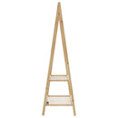 tøjstativ med hylder 96x45,5x150,5 cm bambus