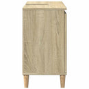 badeværelsesskab 65x33x60 cm konstrueret træ sonoma-eg