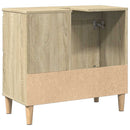 badeværelsesskab 65x33x60 cm konstrueret træ sonoma-eg