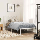 udskiftningsgavl 75 cm metal hvid