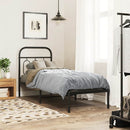 udskiftningsgavl 75 cm metal sort