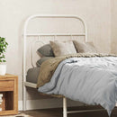 udskiftningsgavl 75 cm metal hvid