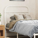 udskiftningsgavl 80 cm metal hvid