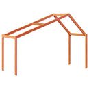 stel til husseng 213x95,5x144,5 cm massivt fyrretræ gyldenbrun