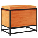 plantekasse 60x40x50 cm massivt fyrretræ gyldenbrun