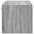vægskab 80x42,5x40 cm konstrueret træ grå sonoma-eg