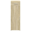 reol 30x42,5x93 cm konstrueret træ sonoma-eg