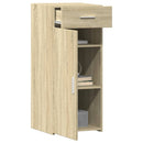 skab 40x42,5x93 cm konstrueret træ sonoma-eg