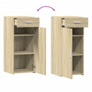 skab 40x42,5x93 cm konstrueret træ sonoma-eg