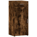 skab 40x42,5x93 cm konstrueret træ røget egetræsfarve