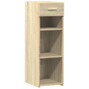 reol 30x42,5x93 cm konstrueret træ sonoma-eg