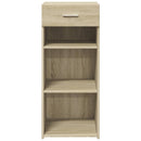 skab 40x42,5x93 cm konstrueret træ sonoma-eg