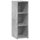 reol 30x41x93 cm konstrueret træ betongrå